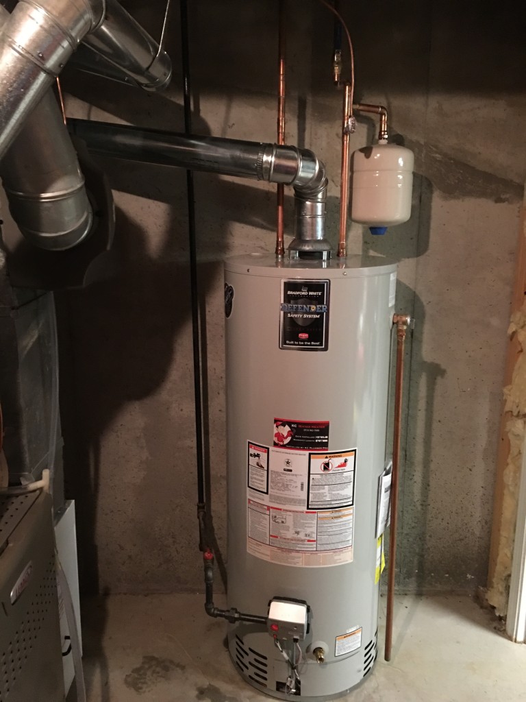 Bradford White water heater Water Heaters Installed by Licensed Plumber