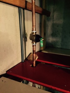 pressure reducing valve inside home