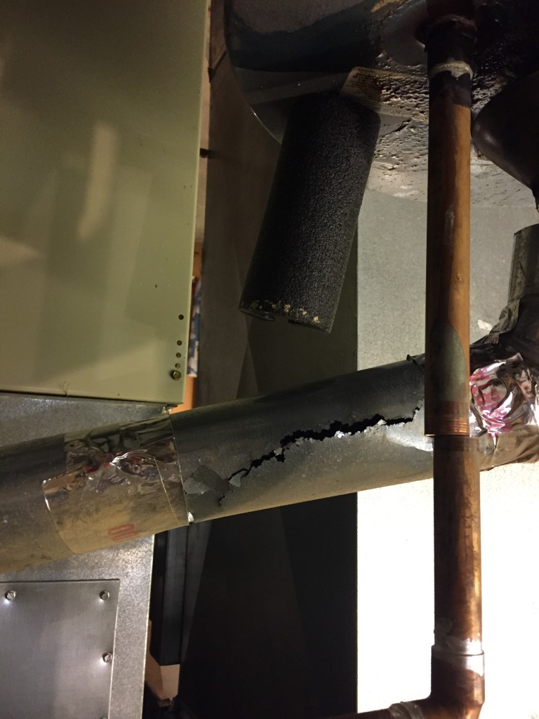 water heater piping leaking carbon monoxide gases - Water Heaters