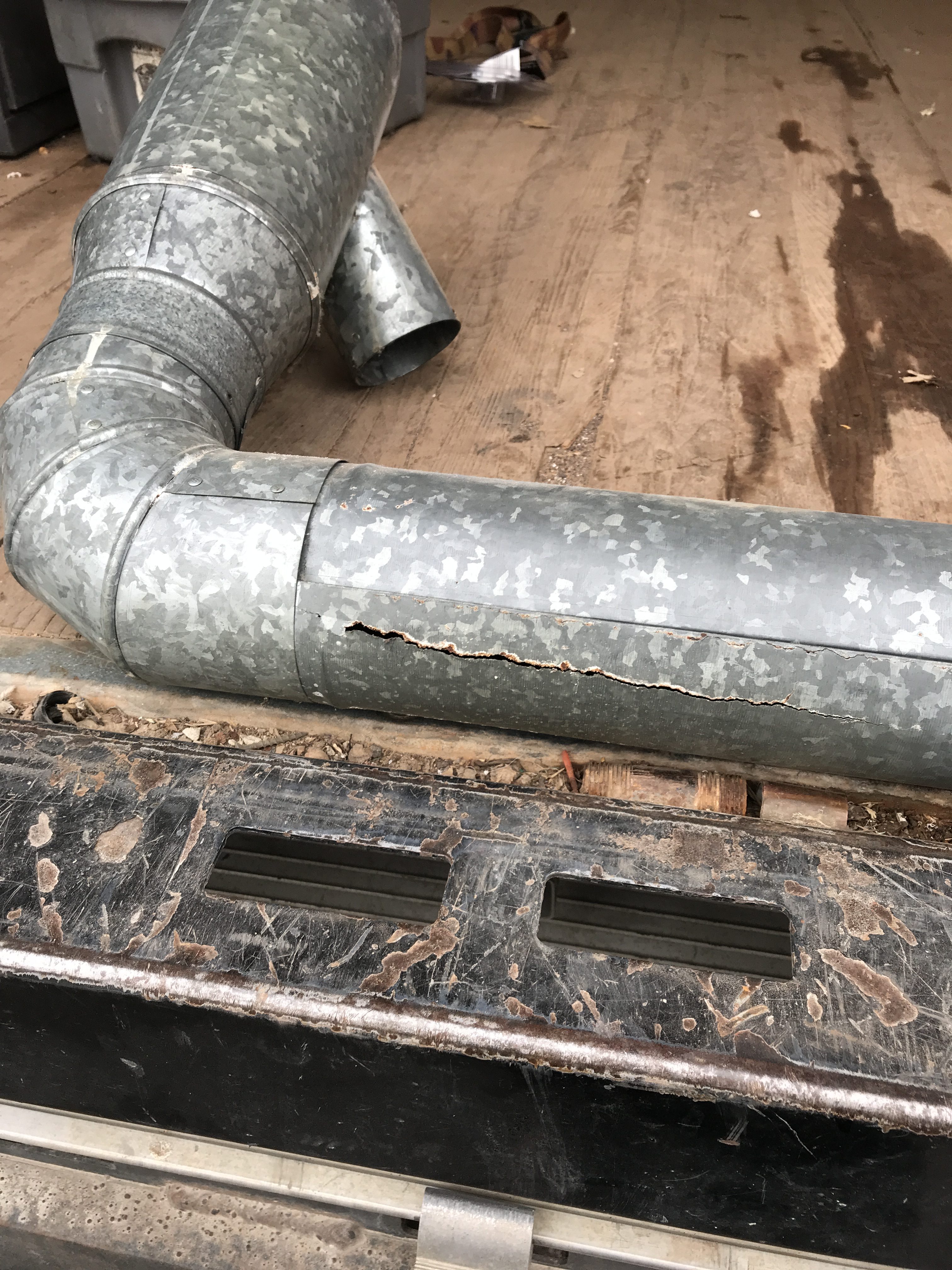 single wall vent pipe
