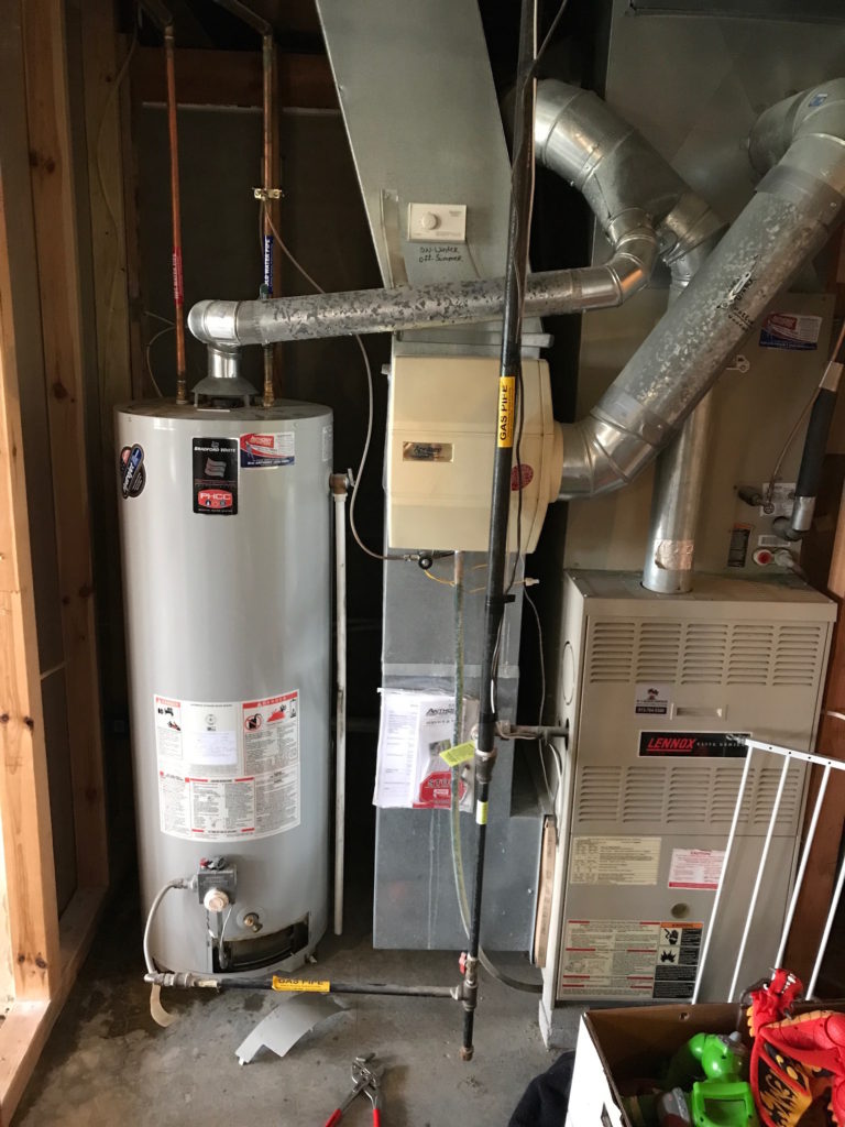 Water Heater venting configuration - Water Heaters Installed by