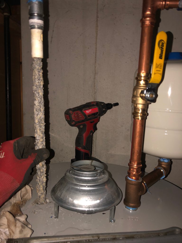 Anode rod failure on Bradford White water heater Water Heaters