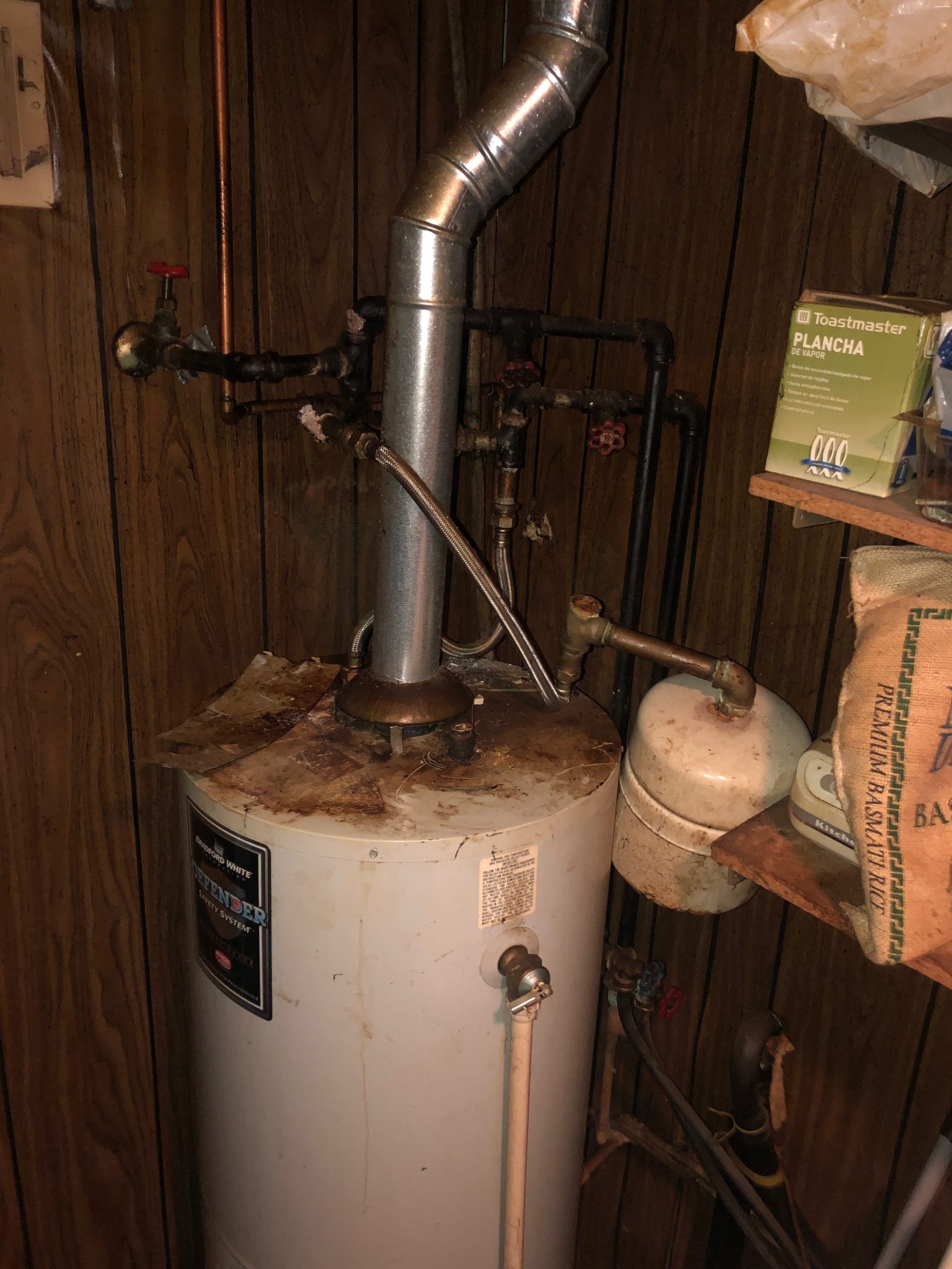 thermal expansion tank failure Water Heaters Installed by Licensed